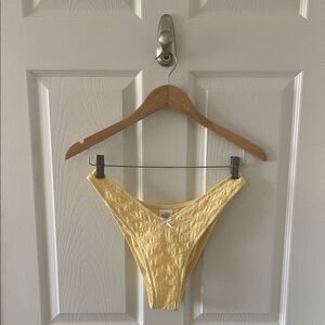 Wild Fable Extra High Leg Eyelet Low-Rise Extra Cheeky Bikini Bottom